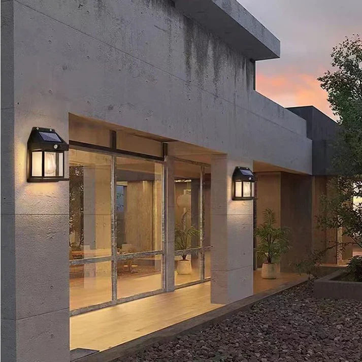 - Solar Outdoor Wall Lamp