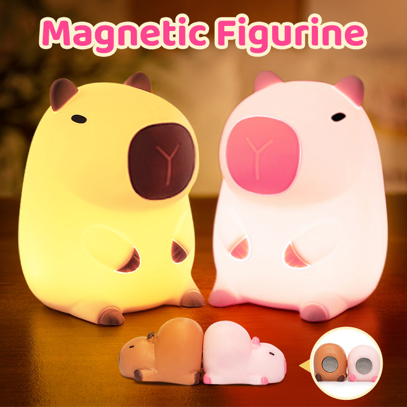 Capybara Squishy Night Light - Perfect Gift 🎁