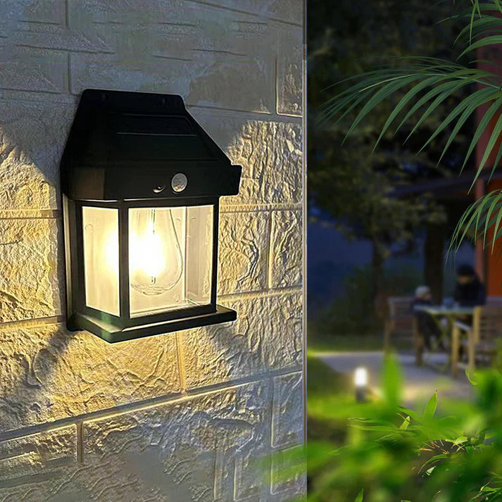 - Solar Outdoor Wall Lamp