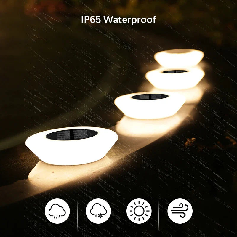 Rust-Proof Solar Ground Light Pack