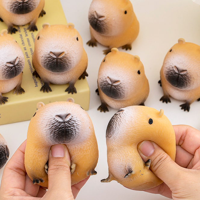 Capybara Squishy Night Light - Perfect Gift 🎁